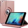Microsonic iPad Pro 9.7 Kılıf 360 Dönerli Stand Deri Rose Gold