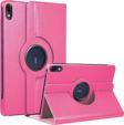 Microsonic Huawei MatePad 11.5 Kılıf 360 Rotating Stand Deri Pembe