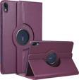 Microsonic Huawei MatePad 11.5 Kılıf 360 Rotating Stand Deri Mor