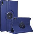 Microsonic Huawei MatePad 11.5 Kılıf 360 Rotating Stand Deri Lacivert