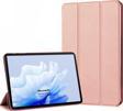 Microsonic Honor Pad X9 Kılıf Slim Translucent Back Smart Cover Rose Gold