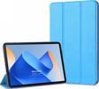 Microsonic Huawei MatePad 11 2023 Kılıf Slim Translucent Back Smart Cover Mavi