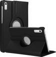 Microsonic Lenovo Tab P11 Pro 2.Nesil Kılıf (ZAB50094TR) 360 Rotating Stand Deri Siyah