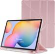 Microsonic Samsung Galaxy Tab S6 Lite 10.4" P610 Kılıf Origami Pencil Rose Gold