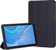 Microsonic Huawei MatePad T10 Kılıf Slim Translucent Back Smart Cover Siyah