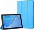 Microsonic Huawei MatePad T10 Kılıf Slim Translucent Back Smart Cover Mavi