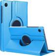 Microsonic Huawei MatePad T10 Kılıf 360 Rotating Stand Deri Mavi