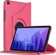 Microsonic Samsung Galaxy Tab A7 T500 Kılıf 360 Rotating Stand Deri Pembe