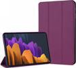Microsonic Samsung Galaxy Tab S7 T870 Kılıf Slim Translucent Back Smart Cover Mor