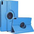 Microsonic Huawei MatePad Pro 10.8'' Kılıf 360 Rotating Stand Deri Mavi