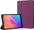 Microsonic Huawei MatePad T8 8'' Kılıf Slim Translucent Back Smart Cover Mor