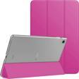 Microsonic Samsung Galaxy Tab S6 Lite 10.4" P610 Kılıf Slim Translucent Back Smart Cover Pembe