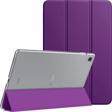 Microsonic Samsung Galaxy Tab S6 Lite 10.4" P610 Kılıf Slim Translucent Back Smart Cover Mor