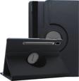 Microsonic Samsung Galaxy Tab S6 10.6" T860 Kılıf 360 Rotating Stand Deri Siyah