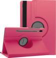 Microsonic Samsung Galaxy Tab S6 10.6" T860 Kılıf 360 Rotating Stand Deri Pembe