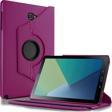 Microsonic Samsung Galaxy Tab A 10.1'' P580 Kılıf 360 Rotating Stand Deri Mor