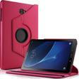 Microsonic Samsung Galaxy Tab A 10.1'' T580 Kılıf 360 Rotating Stand Deri Pembe