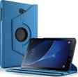 Microsonic Samsung Galaxy Tab A 10.1'' T580 Kılıf 360 Rotating Stand Deri Mavi