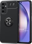 Microsonic Samsung Galaxy A54 Kılıf Kickstand Ring Holder Siyah