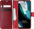 Microsonic Vivo V20e Kılıf Delux Leather Wallet Kırmızı