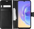 Microsonic Vivo V20e Kılıf Delux Leather Wallet Siyah