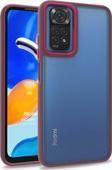 Microsonic Xiaomi Redmi Note 11S Kılıf Bright Planet Kırmızı
