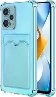 Microsonic Xiaomi Redmi Note 12 Pro Card Slot Shock Kılıf Mavi