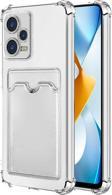 Microsonic Xiaomi Redmi Note 12 Pro Card Slot Shock Kılıf Şeffaf