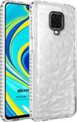 Microsonic Xiaomi Redmi Note 9 Pro Kılıf Prism Hybrid Şeffaf