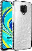 Microsonic Xiaomi Redmi Note 9 Pro Kılıf Prism Hybrid Siyah