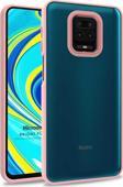 Microsonic Xiaomi Redmi Note 9 Pro Max Kılıf Bright Planet Rose Gold