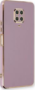 Microsonic Xiaomi Redmi Note 9 Pro Max Kılıf Olive Plated Lila