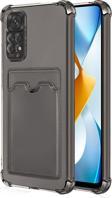 Microsonic Xiaomi Redmi Note 11 Card Slot Shock Kılıf Füme