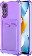 Microsonic Xiaomi Redmi Note 11 Card Slot Shock Kılıf Lila