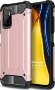 Microsonic Xiaomi Redmi Note 11 SE Kılıf Rugged Armor Rose Gold