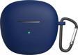 Microsonic QCY HT03 Kılıf Askılı Mat Silikon Lacivert