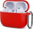 Microsonic AirPods Pro 2.Nesil Kılıf Askılı Mat Silikon Kırmızı