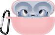 Microsonic Huawei FreeBuds Pro 2 Kılıf Askılı Mat Silikon Pembe