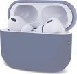 Microsonic AirPods Pro 2.Nesil Kılıf Mat Silikon Lavanta Grisi