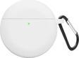 Microsonic Huawei FreeBuds 4 Mat Silikon Kılıf Beyaz