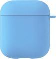 Microsonic Apple AirPods 1. Nesil / 2. Nesil Liquid Silicone Lansman Mavi