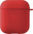 Microsonic Apple AirPods 1. Nesil / 2. Nesil Liquid Silicone Lansman Kırmızı