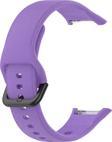 Microsonic Oppo Watch Free Kordon, Silicone Sport Band Lila