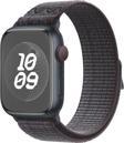 Microsonic Apple Watch Series 8 45mm Kordon Terra Sport Loop Siyah