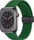 Microsonic Apple Watch SE 44mm Kordon Ribbon Line Yeşil