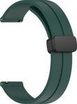 Microsonic Samsung Gear S3 Classic Kordon Ribbon Line Koyu Yeşil
