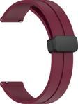 Microsonic OnePlus Watch Kordon Ribbon Line Bordo