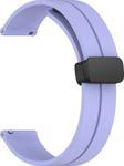 Microsonic Huawei Watch GT2 Pro Kordon Ribbon Line Lila