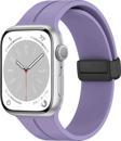 Microsonic Apple Watch Ultra 2 Kordon Ribbon Line Lila
