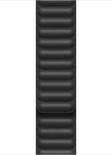 Microsonic Apple Watch Ultra 2 Kordon Leather Link Band Siyah